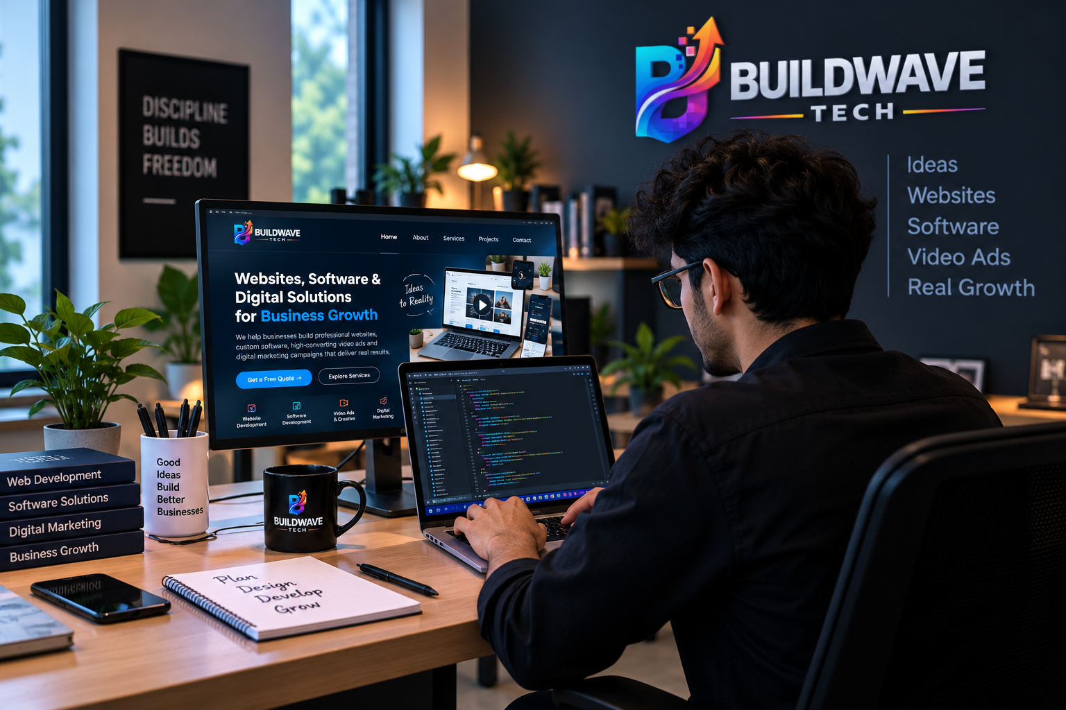 Professional Websites for Every Business - Buildwave Tech